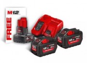 Pack NRG 18V 12ah 2 batteries + chargeur 